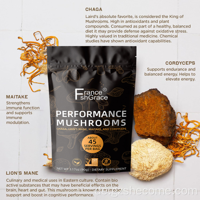 Bio-Shecome Performance-Pilzpflanzenextrakte